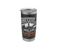 Sheffield Inghilterra La città d'acciaio Bicchiere termico in acciaio inox doppia parete