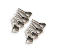 Sheffield Steel Blades - Lame esterne a staffa per pavimentazione per fresa Exacto, confezione da 8