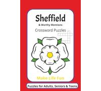 Sheffield & Worth Mentions Crossword Book. Ideal for home or travelling.