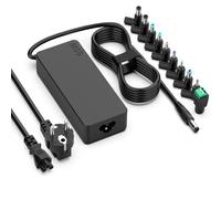 shefor Alimentatore universale da 12 V, 5 A Compatibile con Monitor LCD HP AOC ACER BENQ LCD, con 10 Connettori DC per Altoparlanti, Fotocamera, Lampada e più Elettronica Domestica