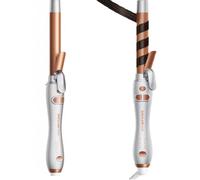 SHEGLAM Piastra per Capelli Rotante Automatica da 25mm - Crea Onde Beach Senza Sforzo con il Rullo Autogirevole (fino a 220°C), Pulsante Home e Doppia Tensione