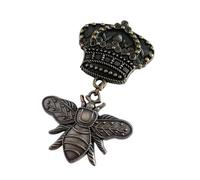 SHEGOTO Distintivo antico appassionato di valore storico emblemi da collezione spilla in metallo per la decorazione di vestiti