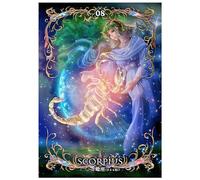 SHEGZHUC Diamond Painting Segno zodiacale Scorpione 30 x 40 cm 5D Diamond Painting Scorpione Diamond Painting Animali Diamante Pittura Arte Ricamo Punto Croce Immagini Regalo Decorazione da parete