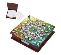 SHEGZHUC Diamond Painting - Set di ricariche per appunti, in bambù, con 160 fogli, per pittura a diamante, in legno, mosaico, immagini, regalo, mandala, fiori verdi
