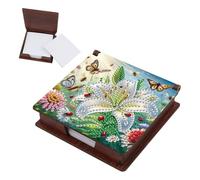 SHEGZHUC Diamond Painting - Set di ricariche per appunti, in bambù, con 160 fogli, per pittura a diamante, in legno, a mosaico, idea regalo