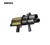 SHEHDS 1 e 3 Teste Cannone per Salute Elettronico Batteria Pistola per Salute a Colori Cannone per Coriandoli per DJ Disco Matrimonio Concerto Pubblico