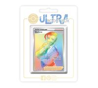 Shehroz 196/189 - Allenatore arcobaleno segreto, Ultraboost X spada e scudo 3 oscurità abbracciate, confezione da 10 carte Pokémon francesi