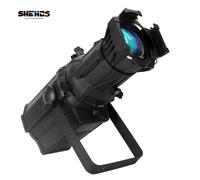 SHEHS LED 250W Leko Profilo Faretto RGBW o Barriera luminosa con taglio a quattro foglie bianco caldo freddo per DJ Bar Party Wedding