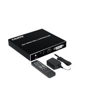 SHEHUALI Commutatore video, 1080P Splicer 2X2 Un ingresso Quattro uscite Video Wall Splicing Schermo Controller Quattro schermi Display Splicer Switch Distributore