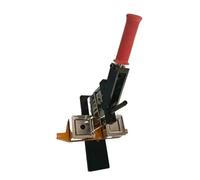 SHEHUALI Creatore di Badge, 50x50mm Square Refrigerator Sticker Badge Making Machine Refrigerator Magnet Press Machine with Paper Cutter 100Pcs Badge Parts