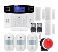 SHEHUALI Kit di Allarme, Smart Alarm 433MHz Cavo Wireless gsm di Allarme antifurto Smart Home Security Allarme Fai da Te TUYA(G2BT4)