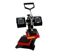 SHEHUALI Pressa a Caldo, Macchina for pressa Manuale for Piastre riscaldanti con colofonia Superiore e Inferiore, Macchina for Stampa a Caldo in Tessuto for Borse for Magliette da 4,7x4,7 Pollici