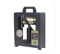 SHEHUALI Pressa a Caldo, Pressa di Calore for colofonia, pressa idraulica for Olio a Doppio Riscaldamento con martinetto Manuale CR2042-1