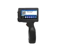 SHEHUALI Stampante Manuale, Stampanti portatili Stampante a getto d'inchiostro portatile Codice a barre QR Numero di Logo Immagine Data Macchina da stampa