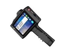 SHEHUALI Stampante Manuale, Touch screen portatile della stampante for etichette a getto d'inchiostro da 12,7 mm for il logo data del codice a barre QR su tutti i materiali