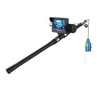 SHEHUALI Telecamera Subacquea, Kit videocamera da pesca subacquea da 4,3 "Pollice 1000TVL PCS IR. Luci Video Fish Finder Lake Under Water Fish Cam,Fishfinder(IR LED 15M Cable)