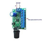 SHEHUALI Ventilatore centrifugo, 3700rpm 96W 8A DC12V Giappone Brushless PWM Ventilatore centrifugo ad alta potenza for automobile senza spazzole(Blower and PWM)