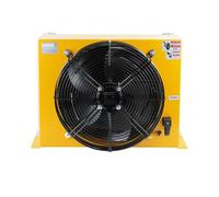 SHEHUALI Ventilatore centrifugo, Radiatore aria AH1417 Stazione idraulica Scambiatore di calore raffreddato ad aria Radiatore radiatore olio idraulico(AH1417-DC12V)