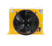 SHEHUALI Ventilatore centrifugo, Radiatore aria AH1417 Stazione idraulica Scambiatore di calore raffreddato ad aria Radiatore radiatore olio idraulico(AH1417-DC24V)