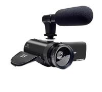 SHEHUALI Videocamera, DV Video Recorder Camcorder Recording With Microphone Digital zoom Video Camera Machine For Recording Vlogs(With 64G)