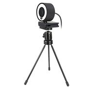 SHEHUALI Webcam, HD Autofocus Webcam Light with Treppied Stand 108 0P 2K. Web Telecamera for Pc Fotocamera del computer con web cam riepi elettrogeno for microfono(Type 3)