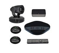 SHEHUALI Webcam, Telecamera HD 1080P 10x Optical Zoom Group Group Video Conferencing Bluetooth Altoparlante con microfoni di espansione