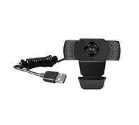 SHEHUALI Webcam, USB Webcam 1080p Web Telecamera con microfono for PC HD. Macchina fotografica del computer della webcam for il computer portatile Insegnamento online for il streaming di Twitch