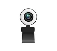 SHEHUALI Webcam, Webcam 2K 4K 1080p HD Con Conferenza for microfono Web Cam Pc Autofocus. USB Desktop for computer portatile for accessori for riunioni for ufficio(2K AF)