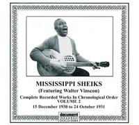 Sheiks, Mississippi - Vol. 2-Mississippi Sheiks