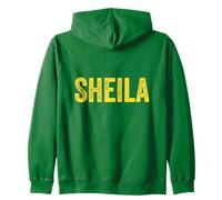 Sheila - Australian Slang Australia Adulto Donne Ragazze Felpa con Cappuccio