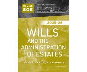 Sheila Hamilton M Revise SQE Wills and the Administration of Estates (Tascabile)