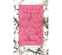 Sheila K. Dickison Marcus Tullius Cicer Cicero's Verrine Oration Ii. (Tascabile)
