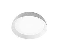 SHEILA P/G PLAFONIERA BIANCA LED 3000K 4100LM 50W ALLUMINIO E METACRILATO DIMMERABILE D.60CM