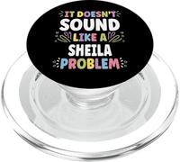 SHEILA Personalized Women's Gift Custom SHEILA PopSockets PopGrip per MagSafe