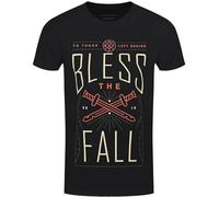 SHEIRYTOO Blessthefall T-Shirt Bless The Fall Swords Men's Black S