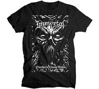 SHEIRYTOO Immortal Norther Chaos V2 Mens Outdoor Graphic T-Shirt Black S