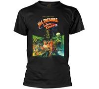 SHEIRYTOO Mens T-Shirt Big Trouble in Little China Poster Short Sleeve Crewneck Tee Black S