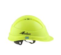 Shelblast Casco Di Sicurezza Con Visiera Verde Fluorescente PN541 GEc