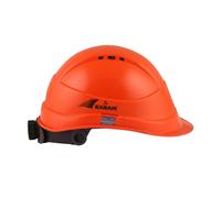 Shelblast Sicurezza Casco Con Plastica Culla Picco ( Cromo Arancione S2u