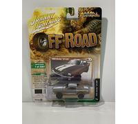 Shelby GT-350 1966 Grigio Bianco Strisce 1:64 Johnny Lightning JLSF019A