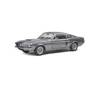 FORD MUSTANG GT500 1967 fastback gris & bandes noires 1/18 Eleanor