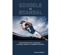 Sheldon Anderson Schools for Scandal (Copertina rigida)