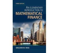 Sheldon M. Ross An Elementary Introduction to Mathematical Fi (Copertina rigida)