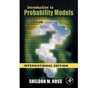 Sheldon M. Ross Introduction to Probability Models, ISE (Tascabile)