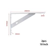 Shelf Brackets Triangolo Muro 2pcs Libreria Supporto Mensola Supporto Angolare