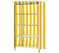 Shelf Cover, Wire Shelves, Heavy Duty Dustproof Waterproof 210d Protector, Organization for Kitchen Pantry, Garage Closet Storage, 35.83 x 17.72 x 71.65 and 47.64 x 17.72 x 71.65 Inches