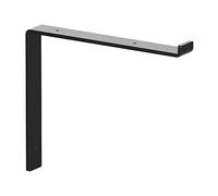 Shelf-Made Knape & Vogt Silverton - Staffa decorativa per mensole, 30,5 cm, colore: Nero