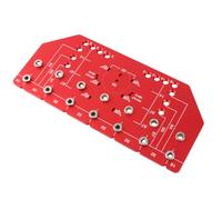 Shelf Pin Hinge Jig, All Metal 2 in 1 Tool | Foratura accurata, Lega di alluminio di lunga durata, Facile da usare, Perfetto per la lavorazione del legno
