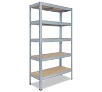 shelfplaza Pro 230x100x50cm scaffale pesante zincato: 5x200kg