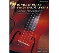 Shelia Nelson Hal Leonard C 10 Violin Solos from the Mast (Mixed Media Product)
